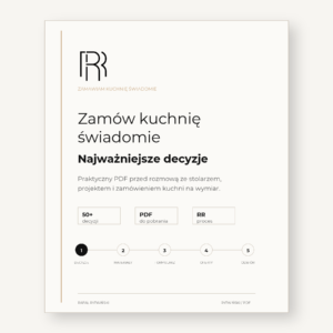 Okładka produktu Zamów kuchnię świadomie. Najważniejsze decyzje